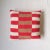 Early 21st Century Salmon & Beige Stripes Pillow from Com Raiz For Sale - Image 5 of 5