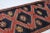 Textile 1930s Caucasus Mountains Geometric Karabagh Run, 4.1 x 8.3 For Sale - Image 7 of 11