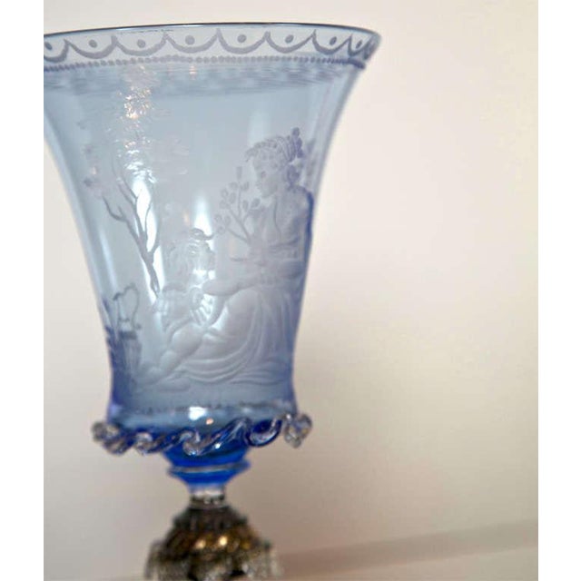 Glass Goblets Set of 5 Chairish