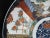 Japanese Imari Porcelain Mountain Landscape Medallion Design XL Charger Plate For Sale - Image 4 of 5