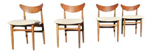 Danish Modern Dining Chairs by Henning Kjaernulf for Soro Stolefabrik - Set of 4