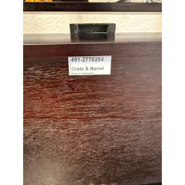 Crate & Barrel Sloane Bar For Sale - Image 12 of 12