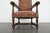 Vintage Spanish Revival Carved Wood Armchairs (Set of 2) For Sale - Image 12 of 17