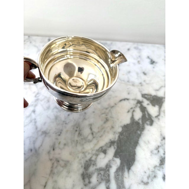 Early 20th Century Sterling Silver Vintage Revere Silversmiths Creamer For Sale - Image 5 of 5