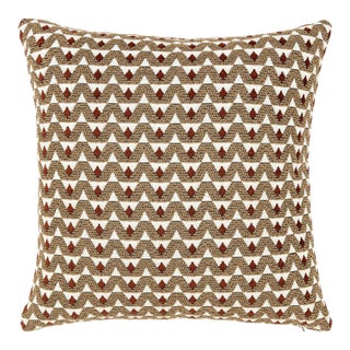 Scalamandre 22" x 22" Crizia Pillow in Canyon For Sale