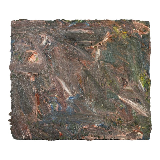 Andy Miller Abstract Composition Oil on Canvas For Sale