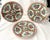 Chinoiserie Vintage Rose Medallion Plates, Set of 3 For Sale - Image 3 of 10