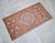 Rose Pink Vintage Oushak Mat, Small Turkish Rug Earthy Colors Doormat Laundry Room Decor - 1'7" X 3' For Sale - Image 12 of 13