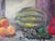 1970s 1970s Vintage Gasper Gunhz Modernist Still Life Fruits Oil on Canvas Painting, Framed For Sale - Image 5 of 11