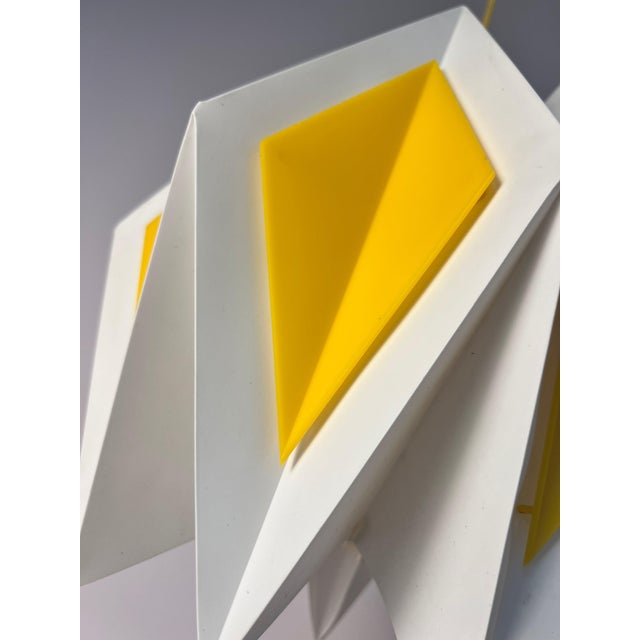 White Hanging Lamp by Lars Ejler Schiøler for Hoyrup Light For Sale - Image 8 of 11