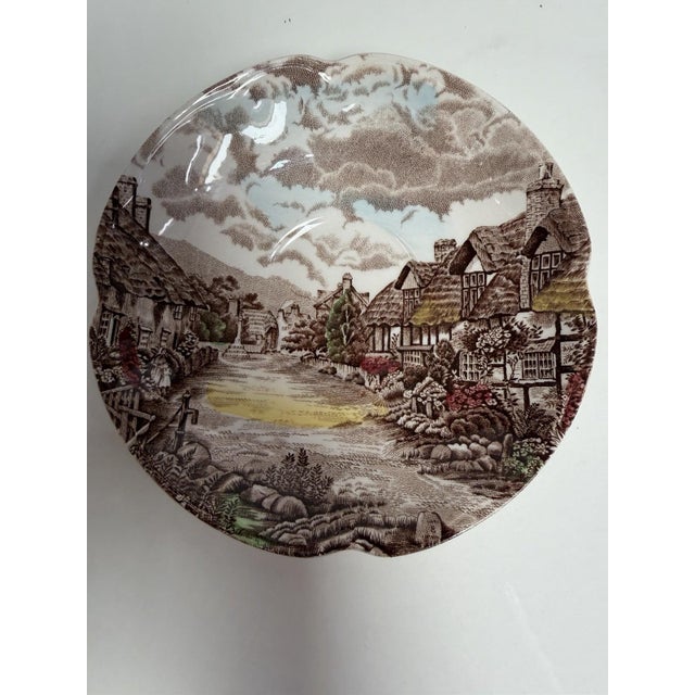 Johnson Brothers Johnson Bros Olde English Countryside 5 1/2" Saucer - Set of 6 For Sale - Image 4 of 6