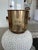 Chinoiserie 1970s Large Etched Brass Chinoiserie Cachepot/Planter For Sale - Image 3 of 9