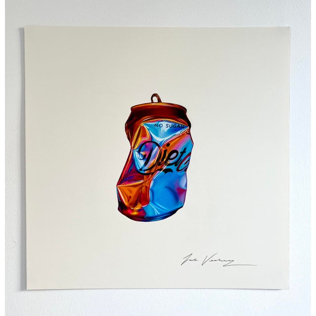 An icon I have rendered before — and one that never stops obsessing me. That crumpled foil is as irresistible as it is...