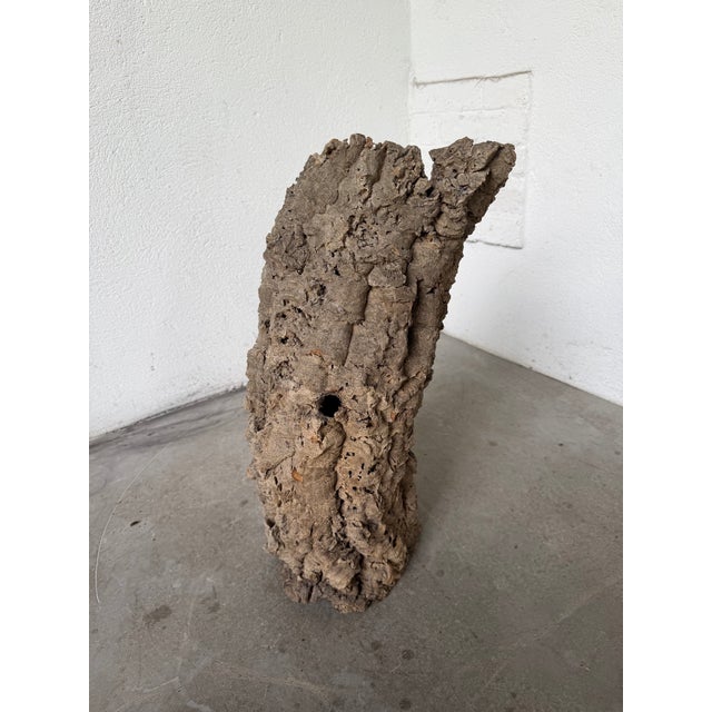Vintage Cork Bark Vase, 1970s For Sale - Image 17 of 18