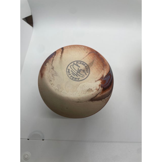 1920s 1920s Nemadji Indian River Pottery Swirl Bowl For Sale - Image 5 of 5