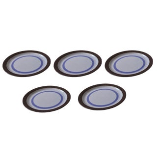 Vintage Ceramic Dinner Plates from Gabriel, Set of 5 For Sale