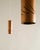 Swedish Mid-Century Copper Cylinder Pendant Lamp, 1950s For Sale - Image 3 of 7