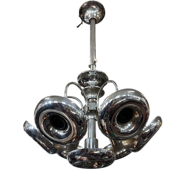 Chandelier attributed to Gaetano Sciolari for Sciolari For Sale