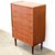1950s 1950s Danish Teak 6 Drawer Dresser For Sale - Image 5 of 10