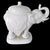 Vintage Andrea by Sadek White Porcelain Elephant Candy Dish | Elephant Lidded Trinket Box | Made in Japan | Foil Sticker For Sale - Image 10 of 16