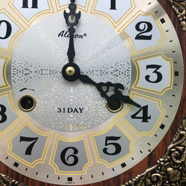 Vintage 1960s Alaron 31Day Windup Chime Clock Chairish