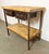 Brown Vintage Industrial Worktable, 1960s For Sale - Image 8 of 18