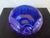 1970s Vintage Fenton Cobalt Blue Pressed Glass Starburst Rose Bowl, Circa 1970s For Sale - Image 5 of 9