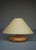French Turned Elm Wood Table Lamp, 1950s For Sale - Image 6 of 13