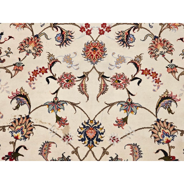 Late 20th Century Tabriz Rug For Sale - Image 4 of 12