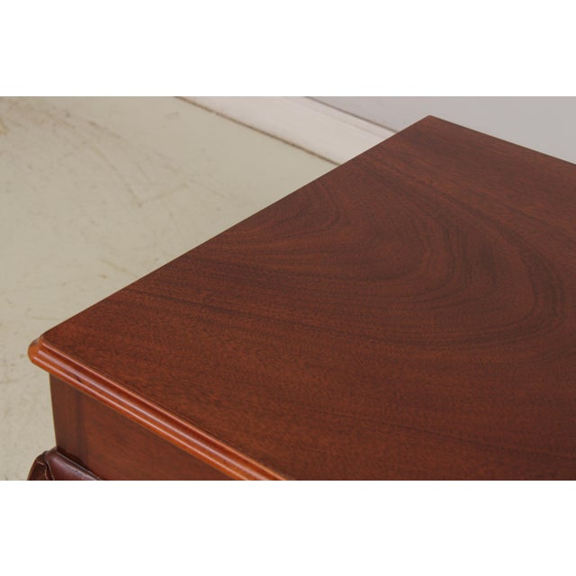 Kindel Irish Georgian Style Mahogany Console Table For Sale - Image 11 of 14