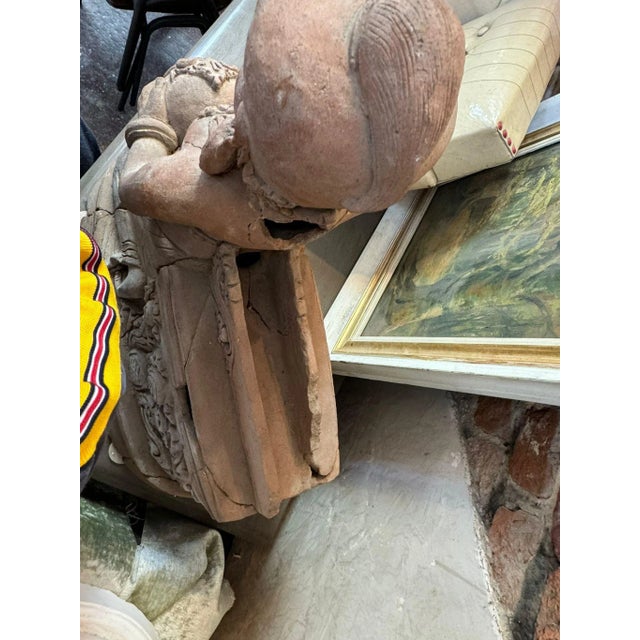 Early 19th Century Indonesian Terracotta Sculpture | Antique Southeast Asian Earthenware | Circa 1820 For Sale - Image 6 of 11