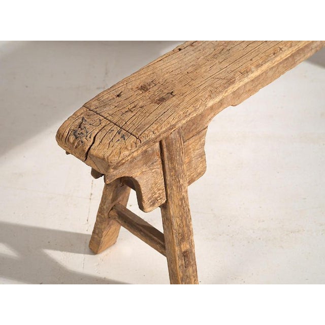 Antique Chinese Bench, 1870s For Sale - Image 4 of 12