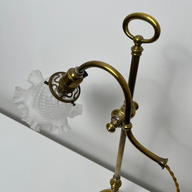 Desk Lamp with Crystal Lampshade For Sale - Image 10 of 16