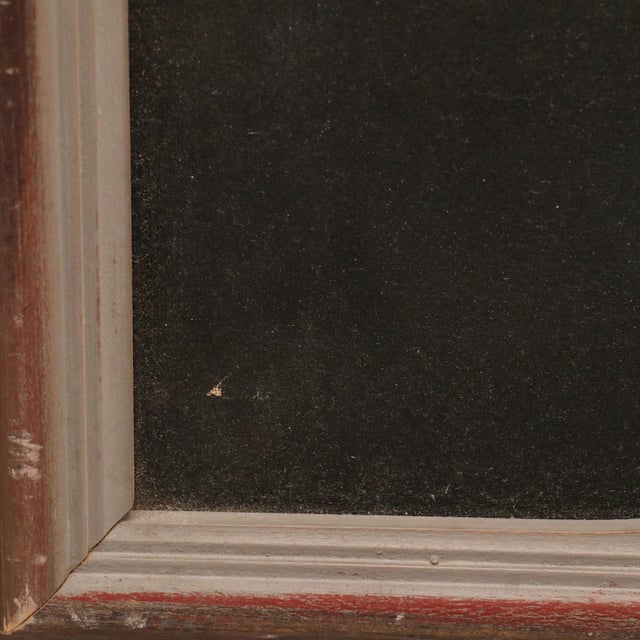 Signed Original Oil Portrait of Bearded Gentleman with Red Hat For Sale - Image 4 of 6