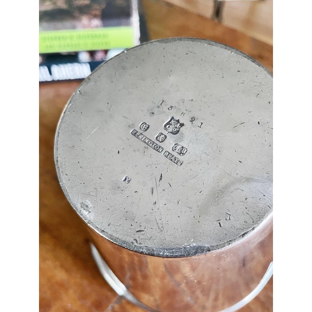 1910s 1910 Silver Plated Ice Bucket From the Aberdeen Steamship Line For Sale - Image 5 of 7