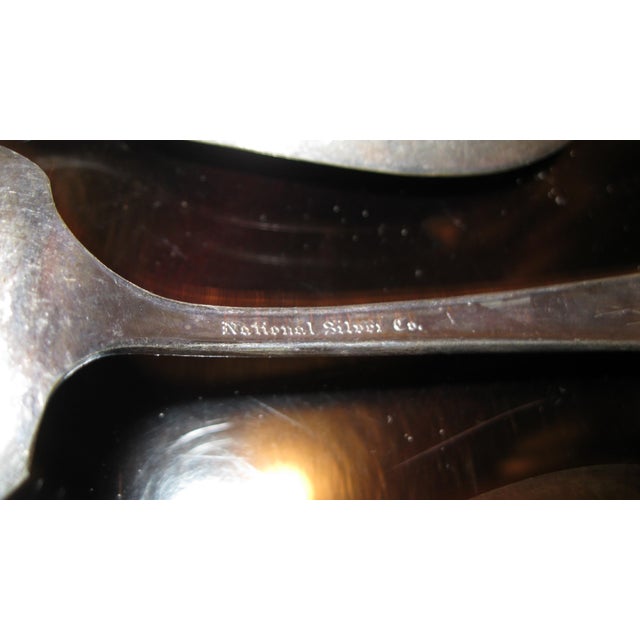 Antique Sterling Serving Set Stieff Rose Sterling Silver Serving Spoons and Cake Server Repousse/Stieff Rose Pattern 1892...