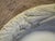 Vintage White Ceramic Embossed Serving Bowl by La Ceramica VBC For Sale - Image 11 of 12