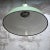 Vintage French Industrial Green Enamel Pendant Light For Sale - Image 4 of 5
