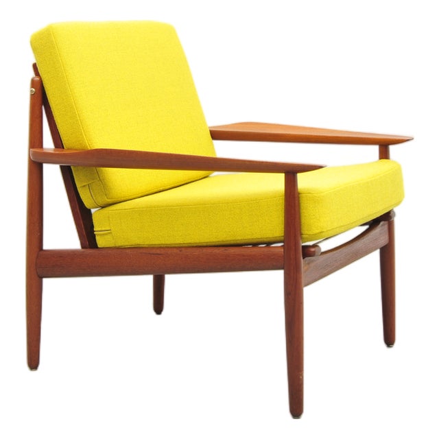Lounge Chair in Teak by Arne Vodder, 1950s For Sale