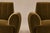 Pair of Brazilian Modern Armchairs in Pau Marfim and Olive Mohair, Brazil, 1960s For Sale In New York - Image 6 of 18