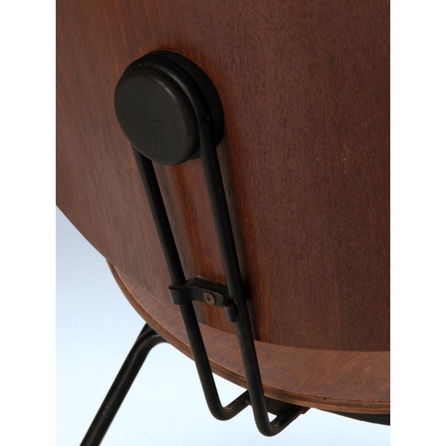 Wood P31 Lounge Chair attributed to Osvaldo Borsani for Tecno, 1950s For Sale - Image 7 of 8