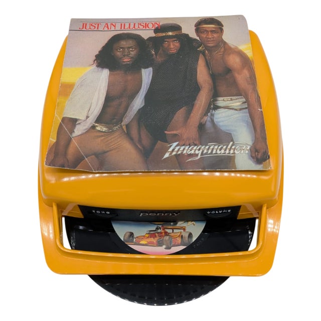 Penny Record Player by Mario Bellini for Musicalnastro, 1975 For Sale