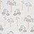 Schumacher Sample - Schumacher Tree River Wallpaper in Moonstone For Sale - Image 4 of 4