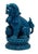 Giselle Azure Guardian Foo Dogs- Set of 2 For Sale - Image 4 of 7