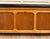 Brown 1960s Lane Mid-Century Oak Cedar Chest Storage Bench With Black Upholstery For Sale - Image 8 of 18