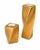 Contemporary Angela Cummings for Arita Japan 1983 Rare Gilded Porcelain Twisted Candleholders – Pair For Sale - Image 3 of 7