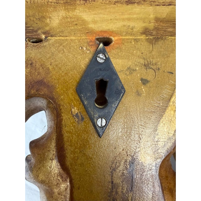 Late 20th Century Pair of Giltwood Acanthus Leaf Wall Brackets | Neoclassical Style For Sale - Image 11 of 12