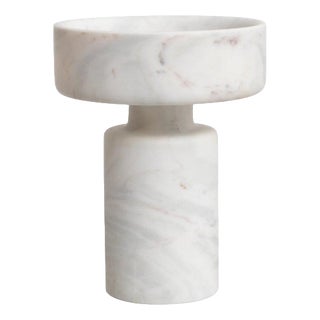 Mid-Century Modern Banswara Marble Vase by Angelo Mangiarotti For Sale