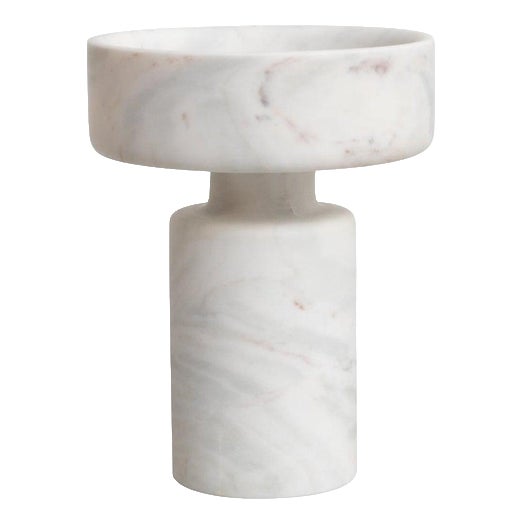 Mid-Century Modern Banswara Marble Vase by Angelo Mangiarotti For Sale