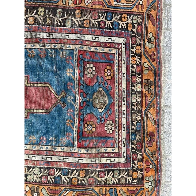 Turkish Prayer Rug, 1890s For Sale - Image 4 of 18